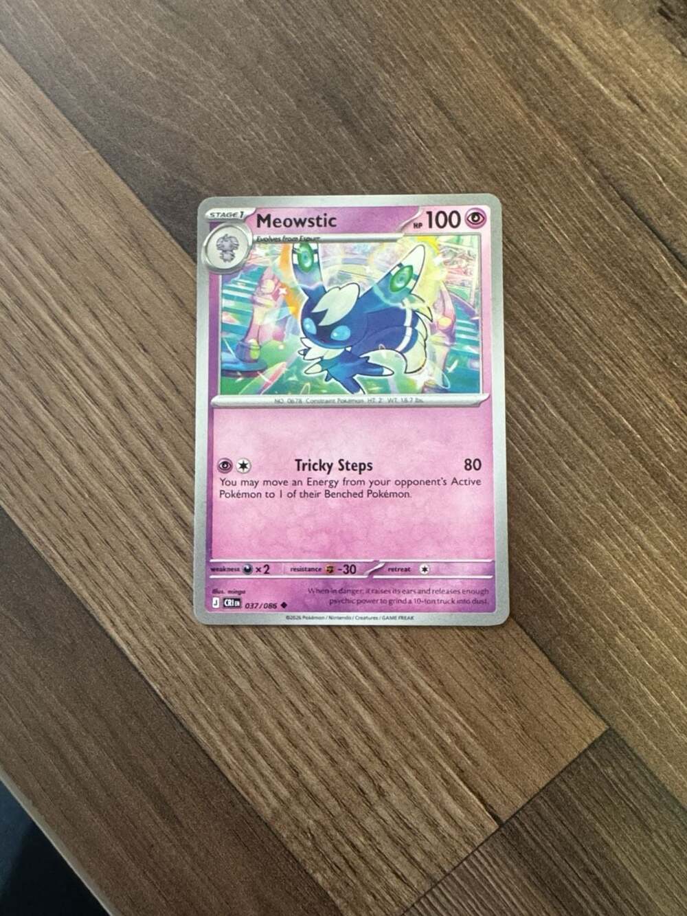 Meowstic 037/086 CRF 2024